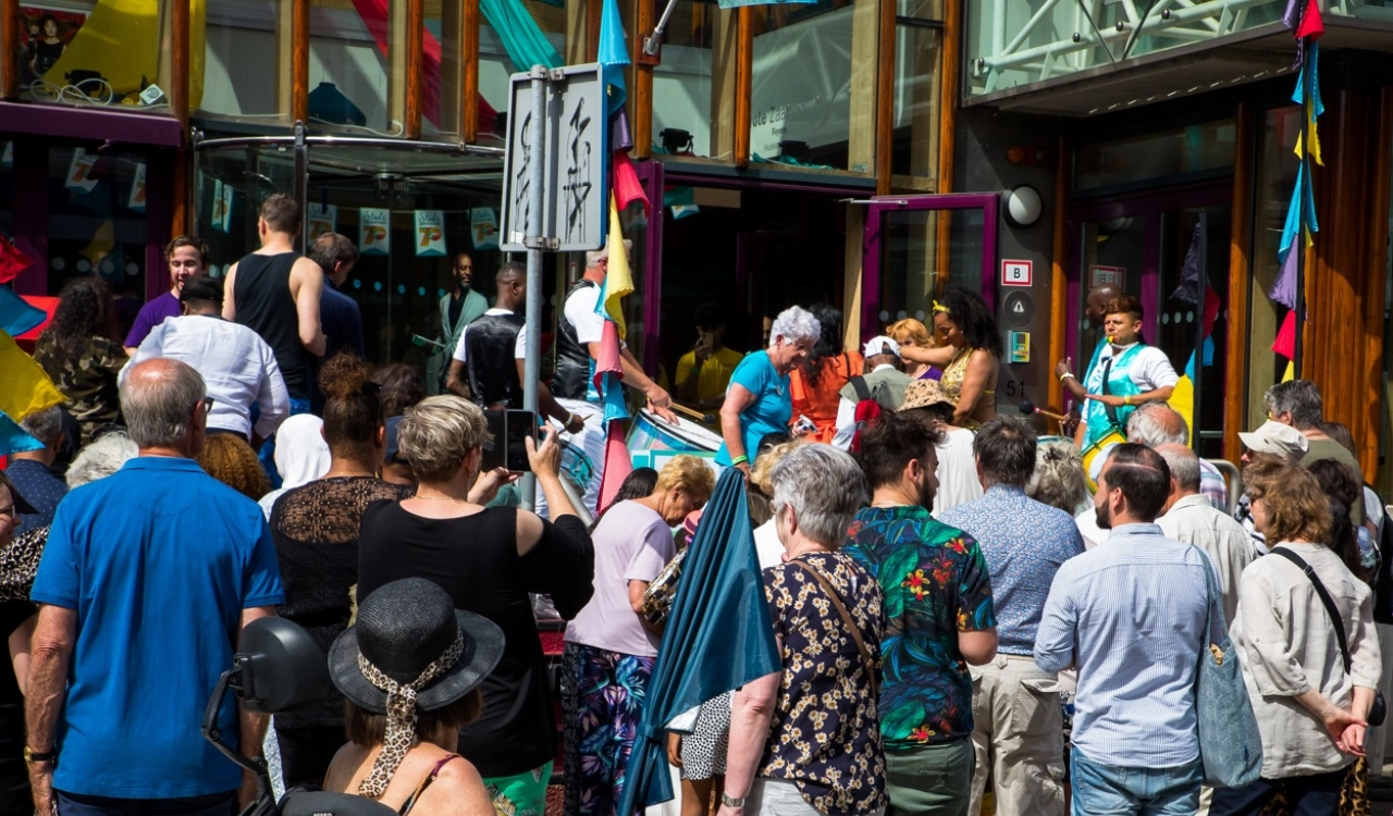 Stadskaravaan Finale in Stadsgehoorzaal